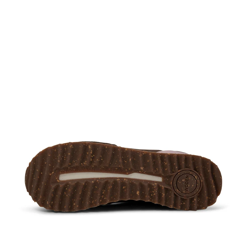 Nora III Leather Plateau - Chocolate