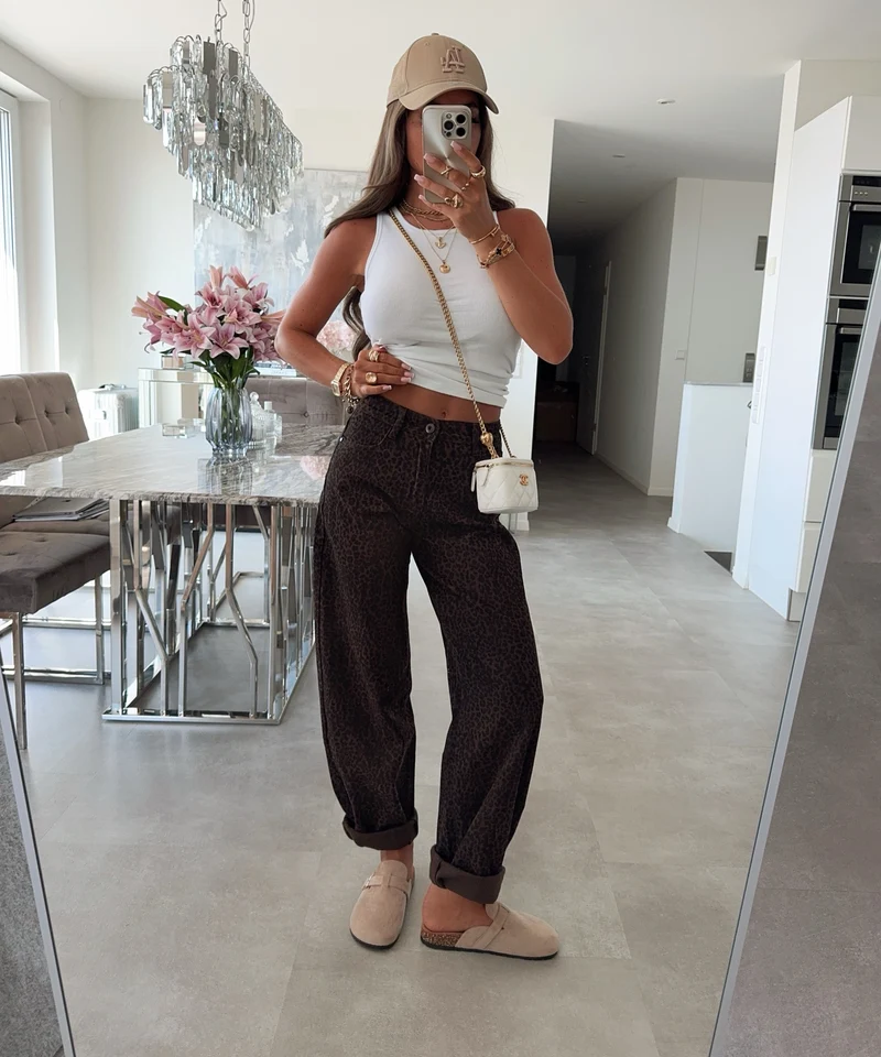 Balloon Jeans Josie Leo Braun