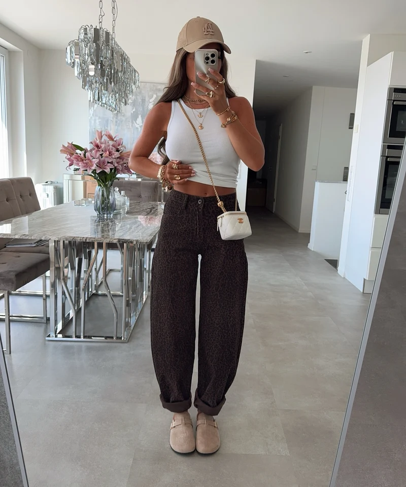 Balloon Jeans Josie Leo Braun