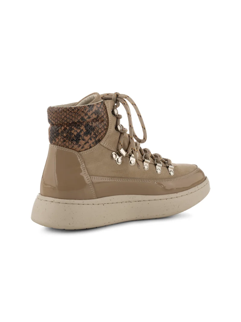 Iris Snake Patent - Coffee Cream