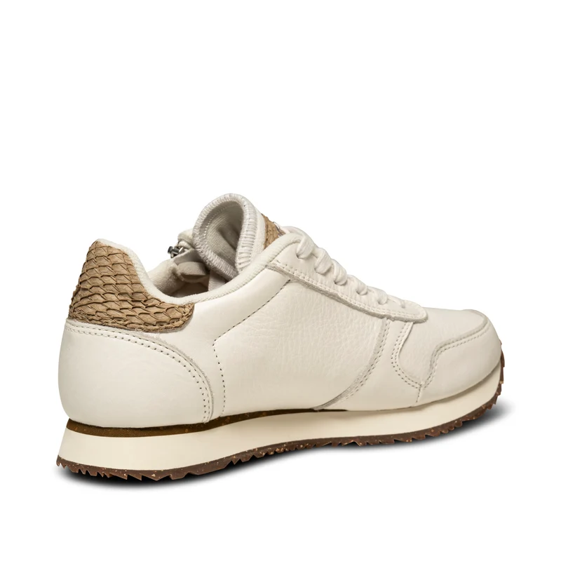 Ydun Leather Zipper - Blanc de Blanc