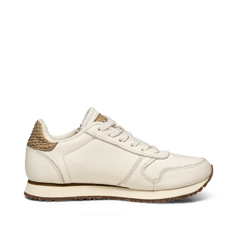 Ydun Leather Zipper - Blanc de Blanc