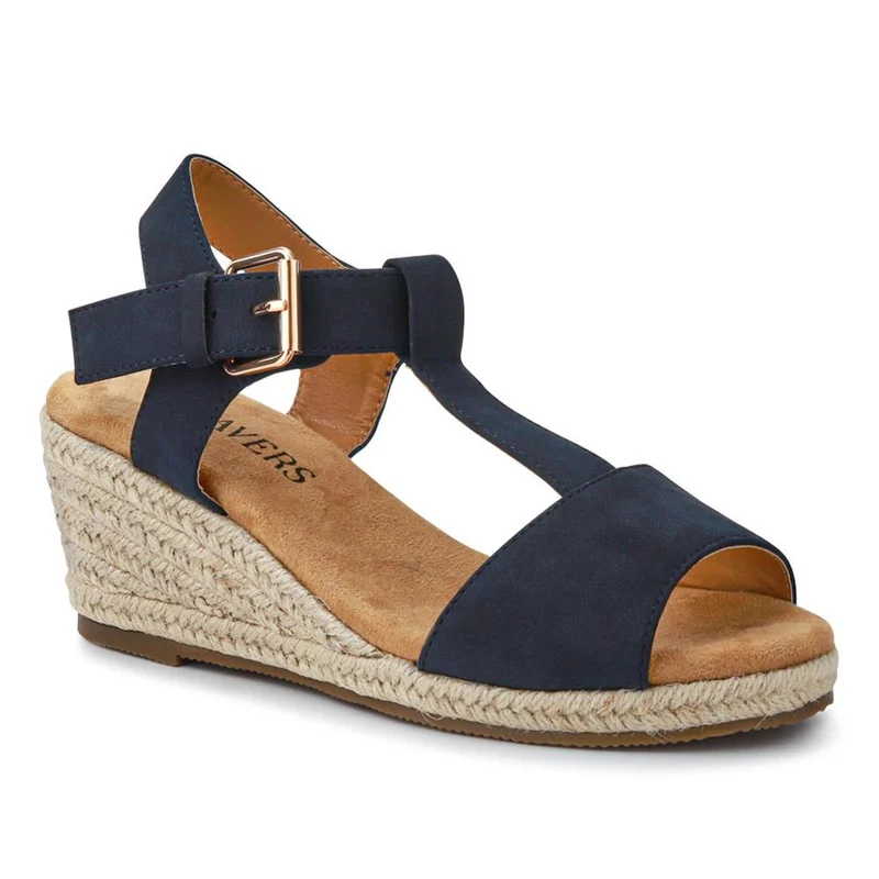 Casual Buckled Espadrilles - WBINS41058 / 327 258