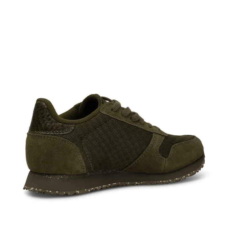 Ydun Suede Mesh II - Dark Olive/Dark Olive