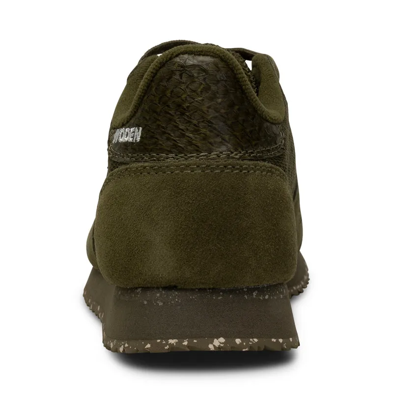 Ydun Suede Mesh II - Dark Olive/Dark Olive