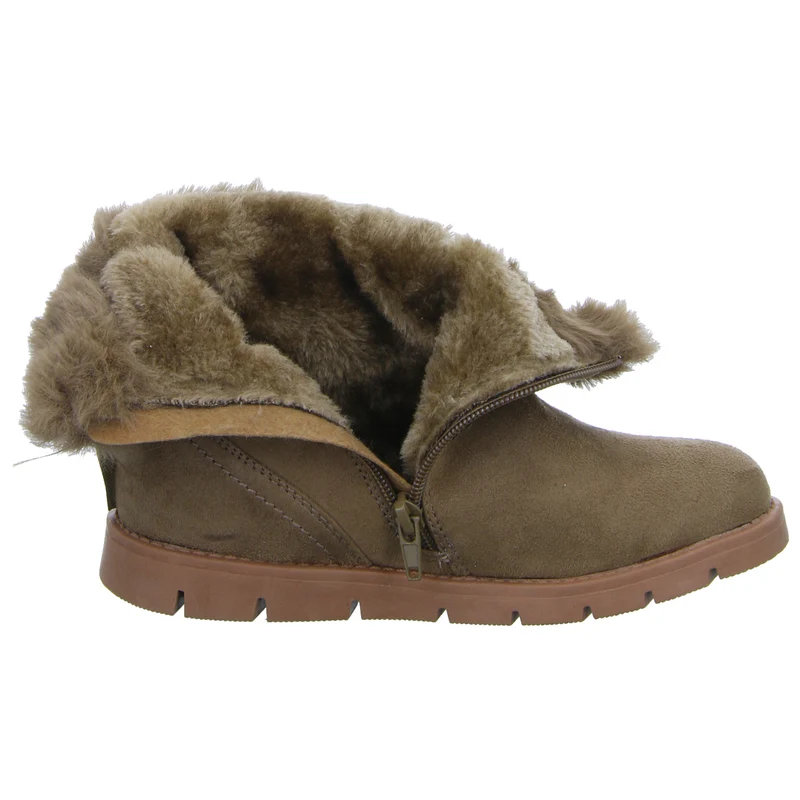 girlZ onlY Schlupf-/Klettstiefelette Warmfutter