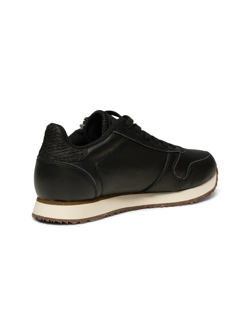 Ydun Leather Zipper - Black
