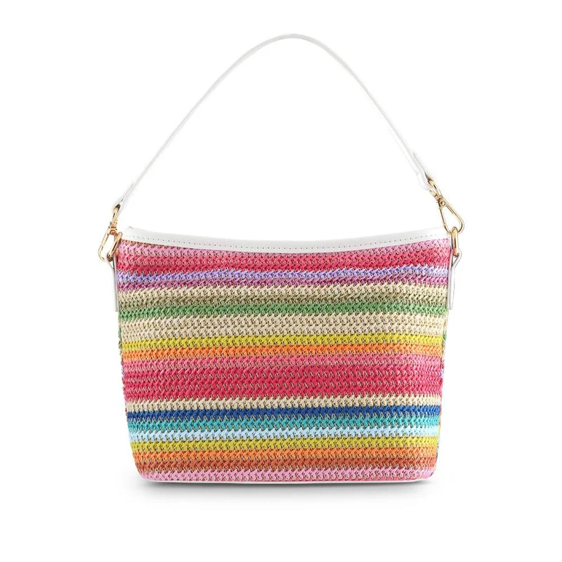 Woven Shoulder Bag - RIM39007 / 325 240 - White Multi
