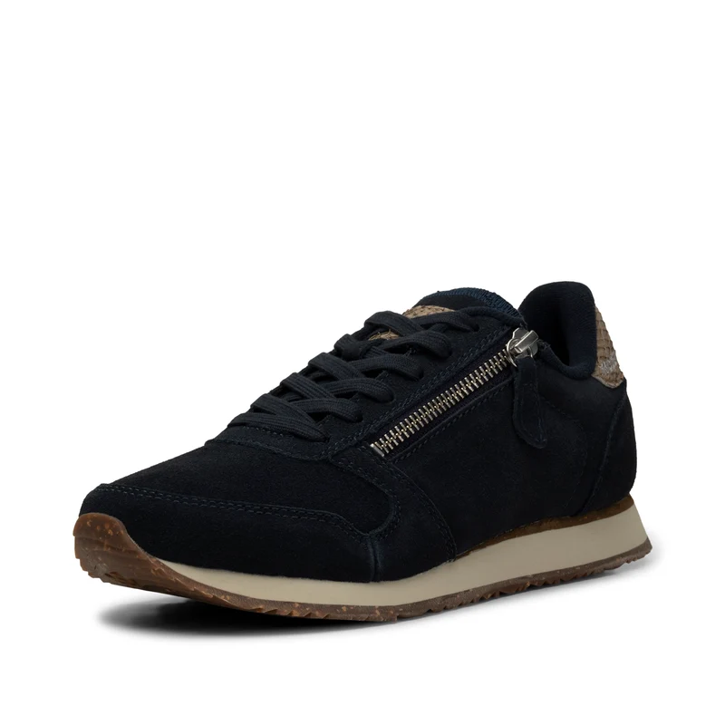 Ydun Suede Zipper - Dark Navy