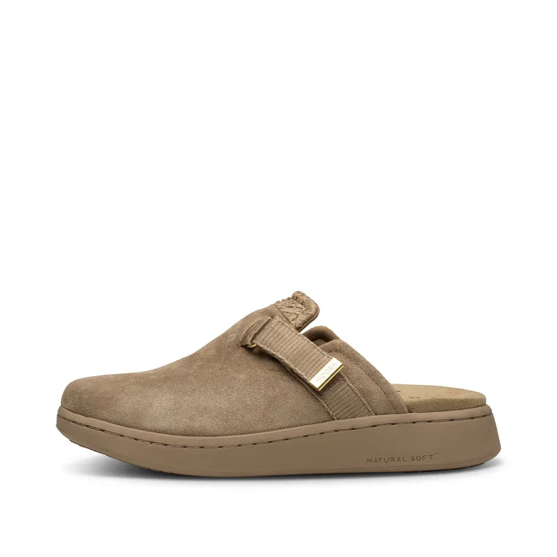 Vega Clog Suede - Silver Mink