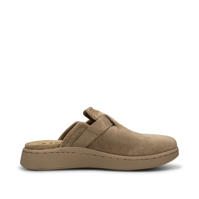 Vega Clog Suede - Silver Mink