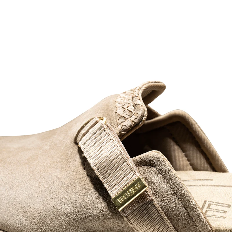 Vega Clog Suede - Silver Mink