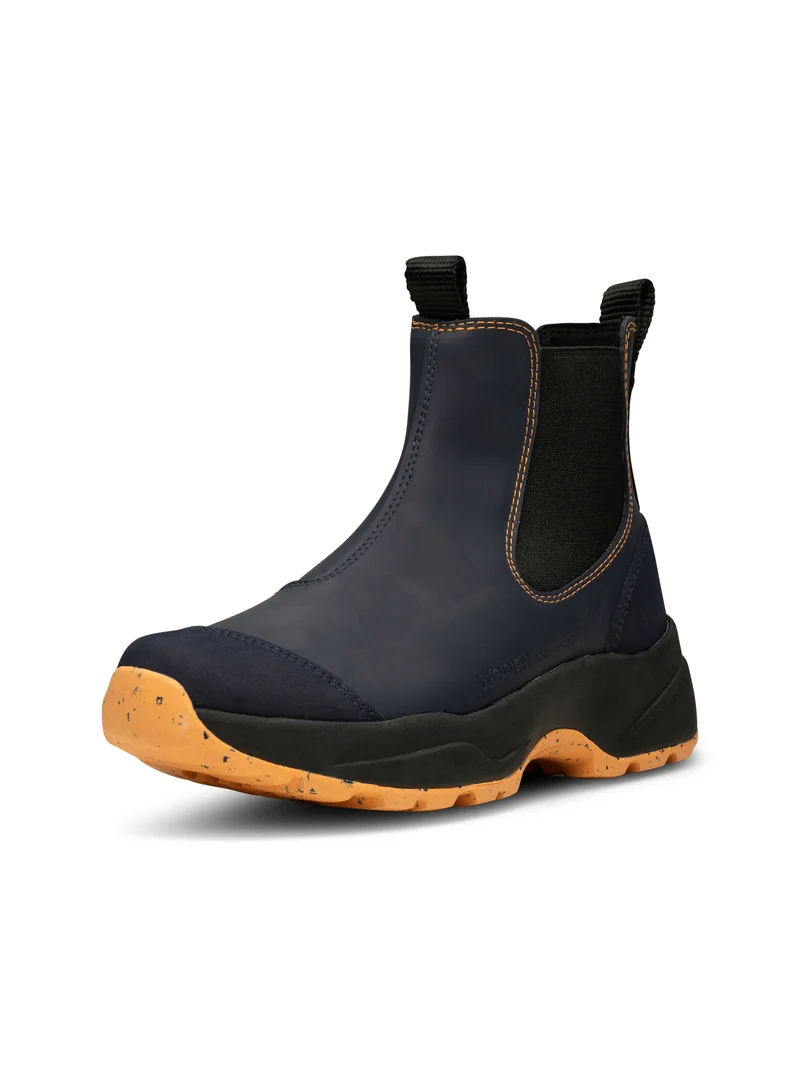 Siri Waterproof - Dark Navy/Papaya