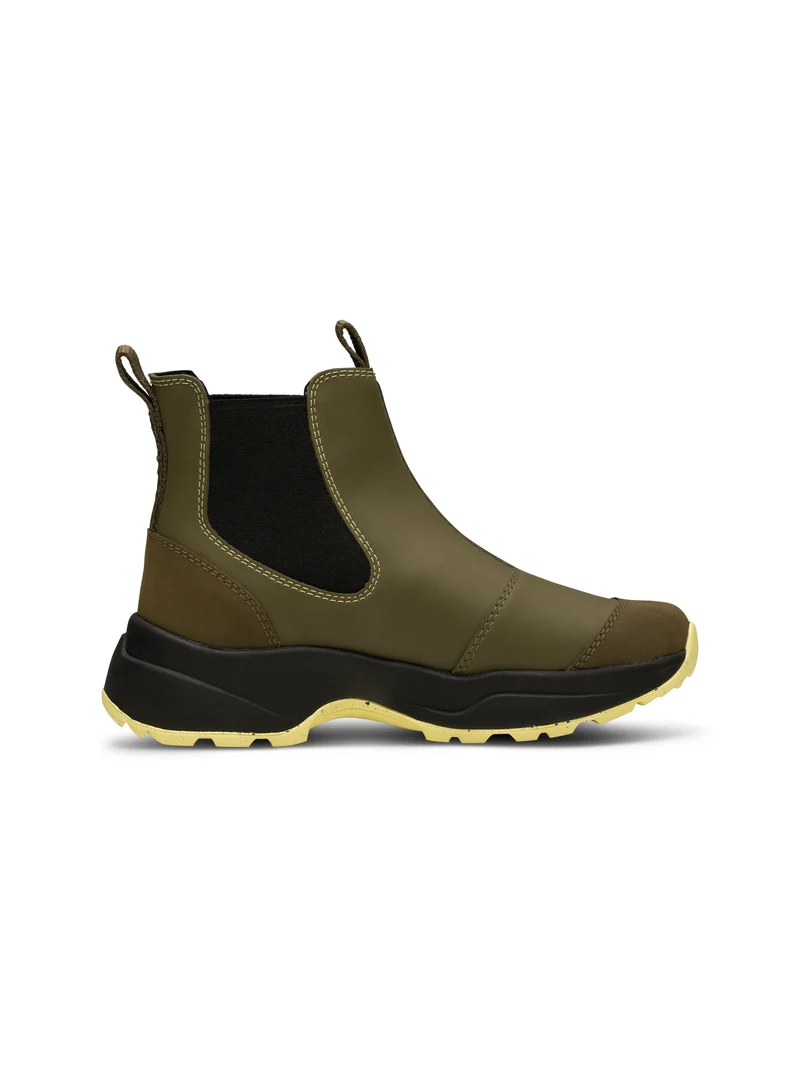Siri Waterproof - Dark Olive/Pale Lime