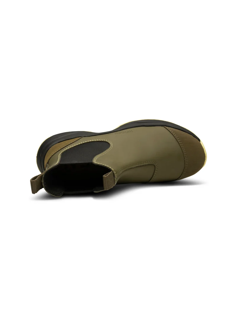 Siri Waterproof - Dark Olive/Pale Lime