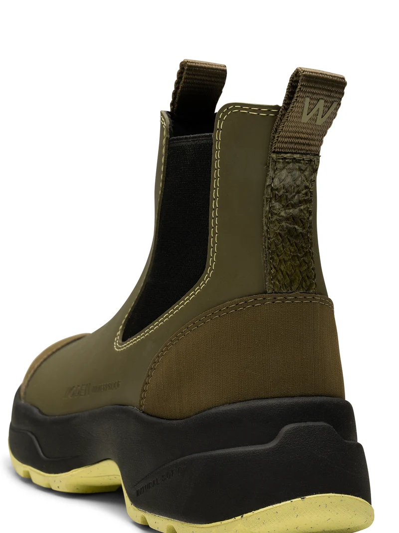 Siri Waterproof - Dark Olive/Pale Lime