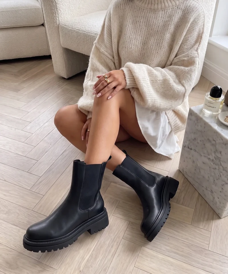 Chelsea Boots Lania Schwarz