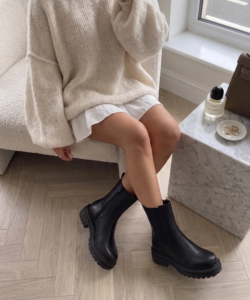Chelsea Boots Lania Schwarz