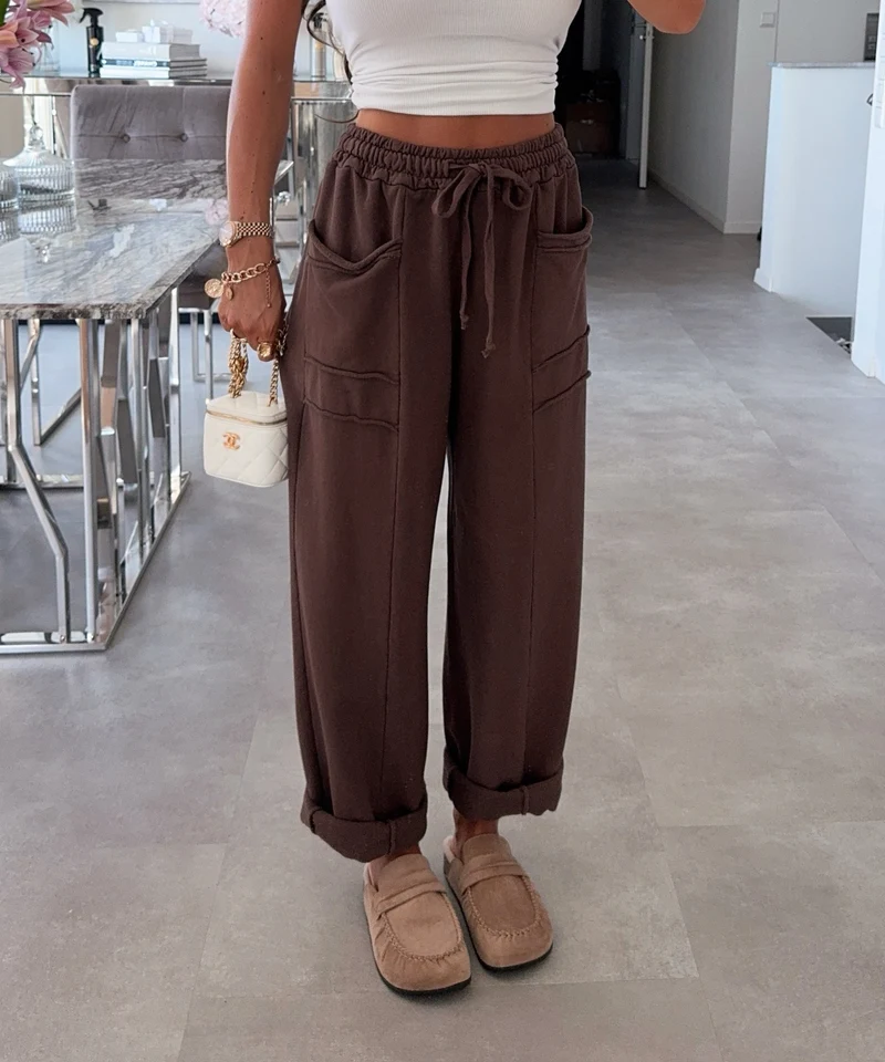 Jogginghose Lyselle Hellbraun