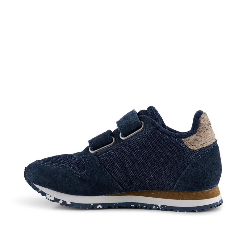 Ydun Suede Mesh Kids - Navy