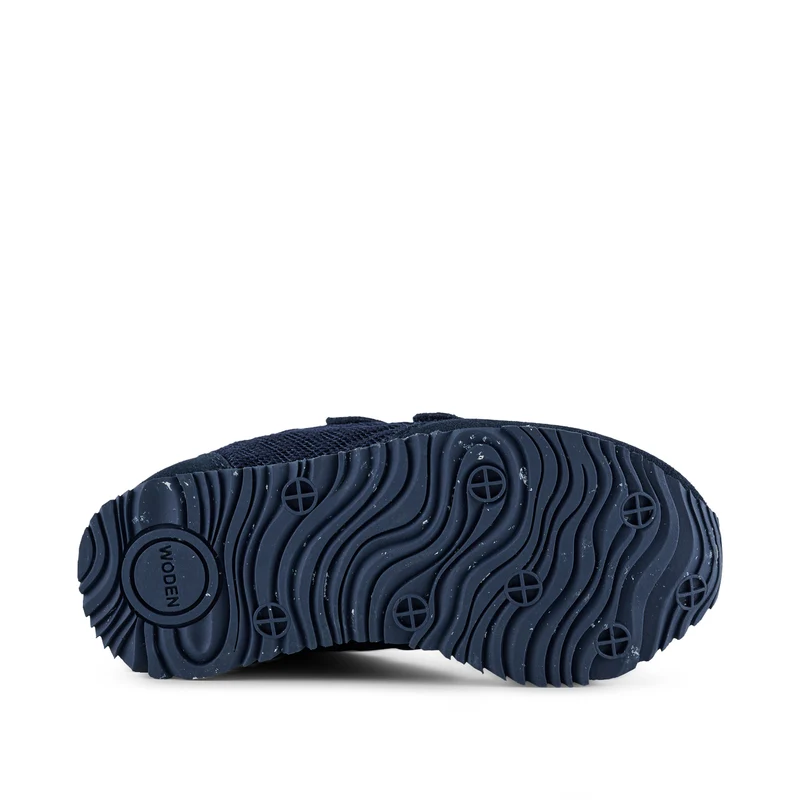 Ydun Suede Mesh Kids - Navy