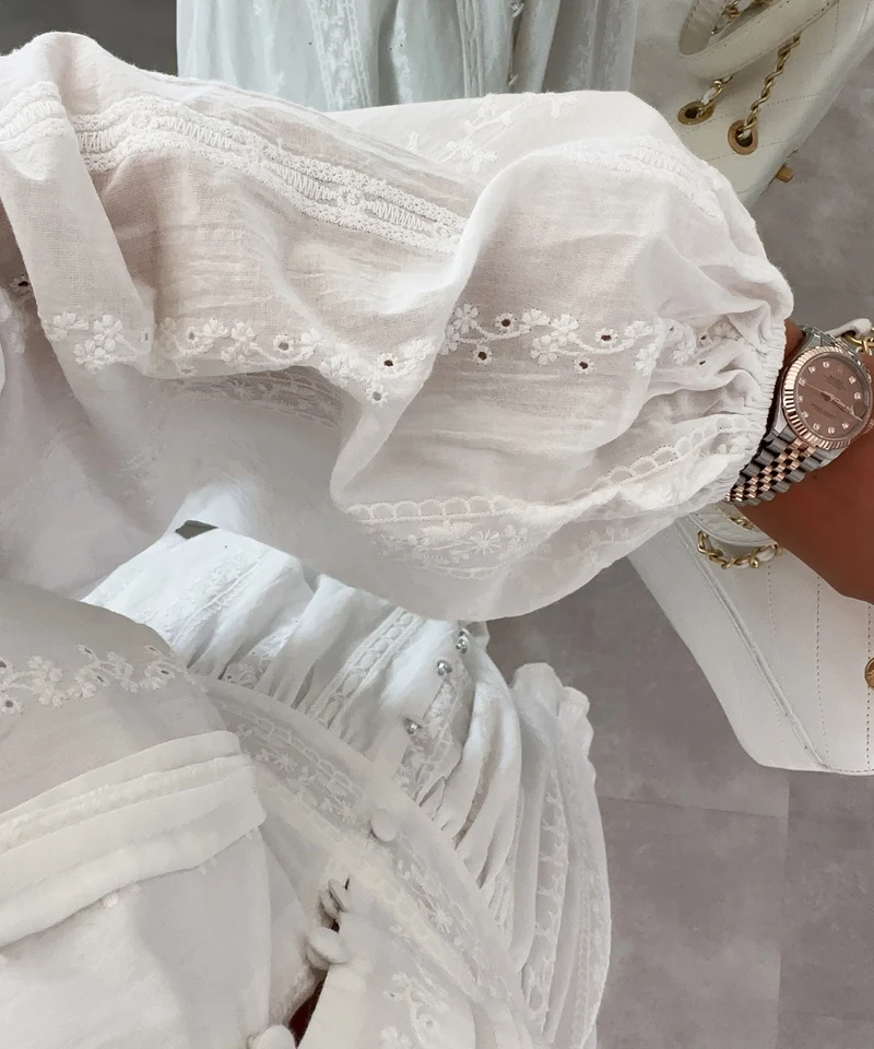 Kleid Laurel Weiß