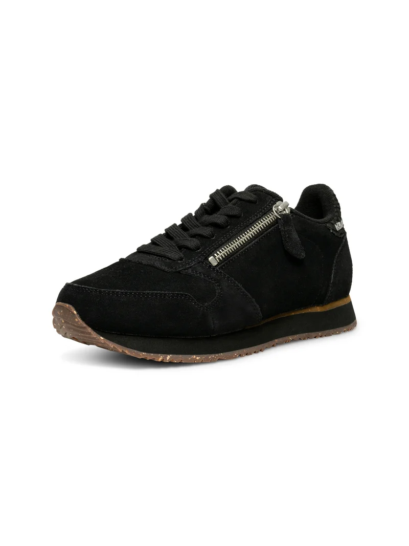 Ydun Suede Zipper - Black