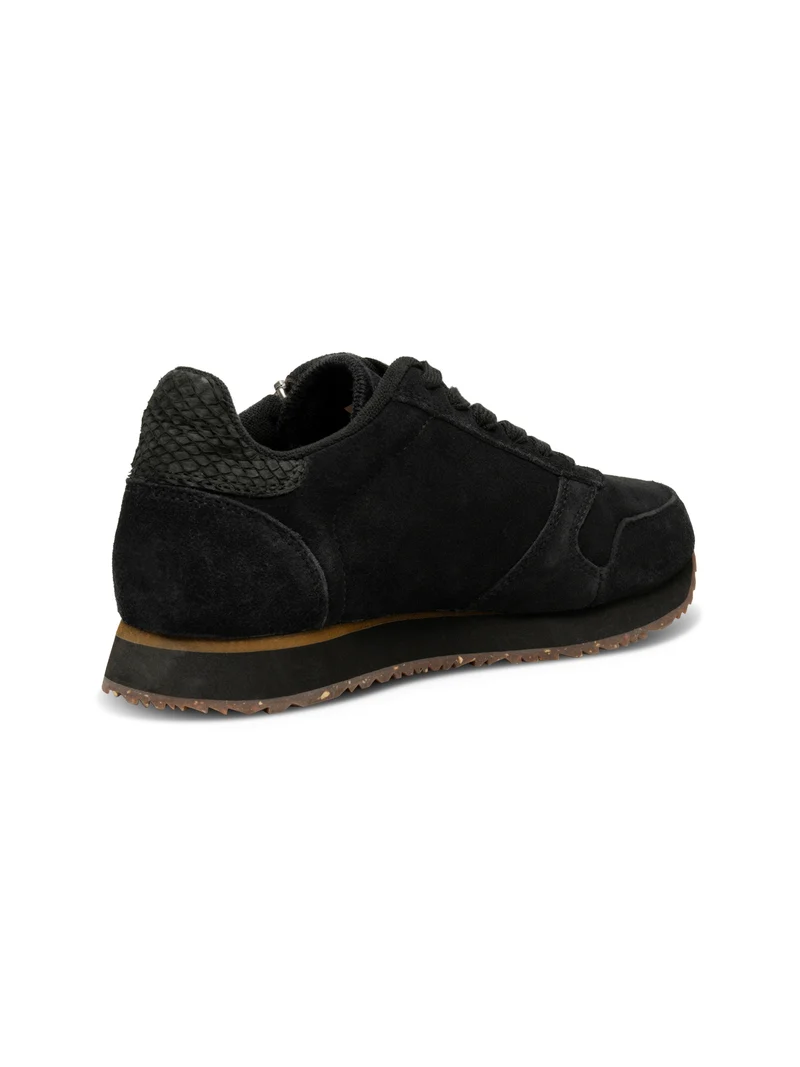 Ydun Suede Zipper - Black
