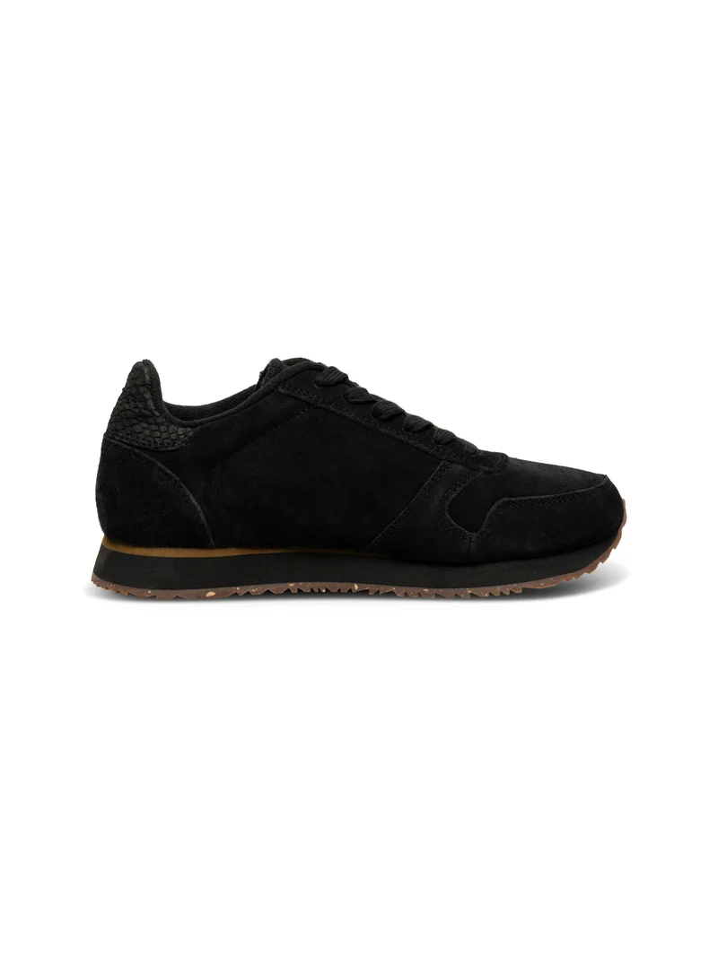 Ydun Suede Zipper - Black