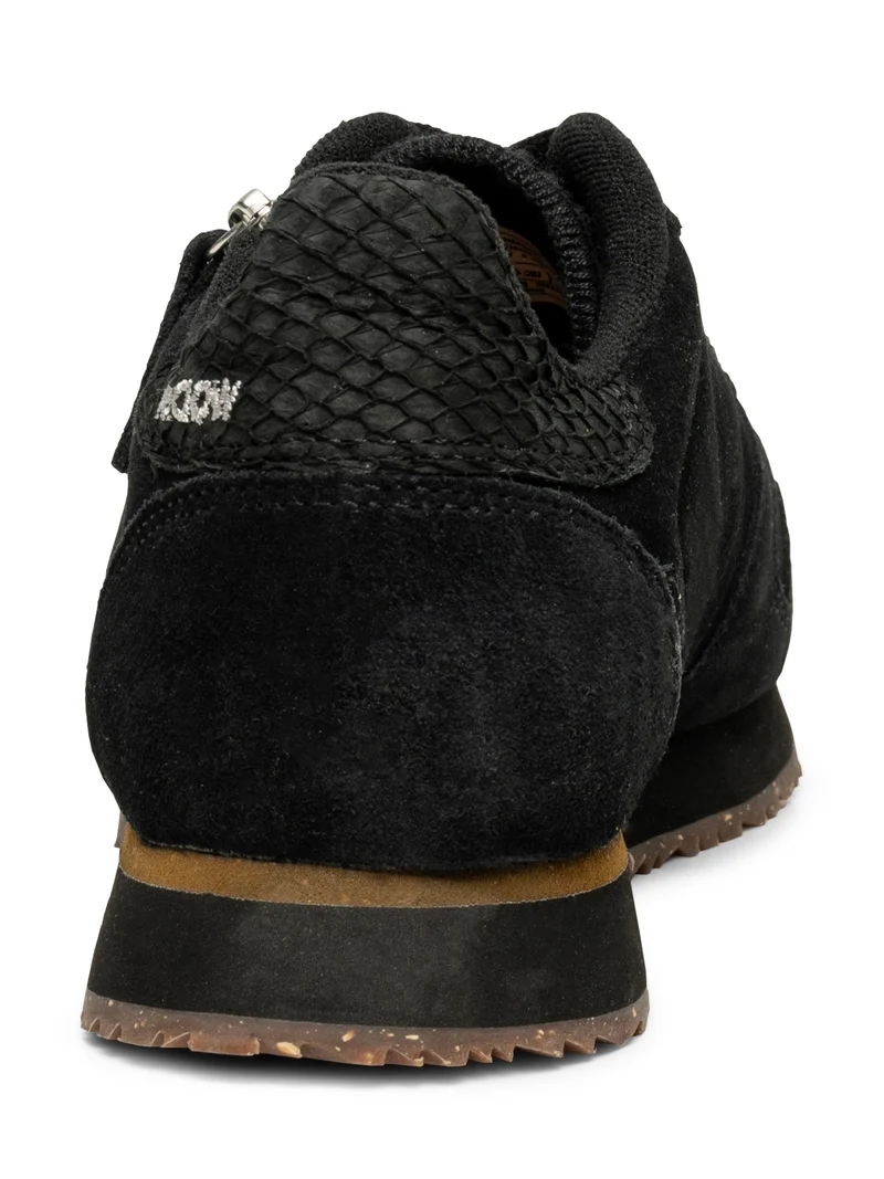 Ydun Suede Zipper - Black