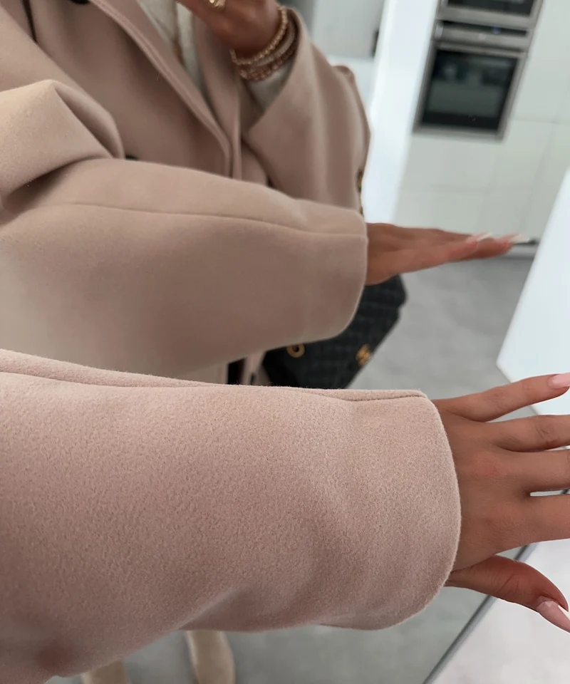 Oversize Jacke Joana Beige
