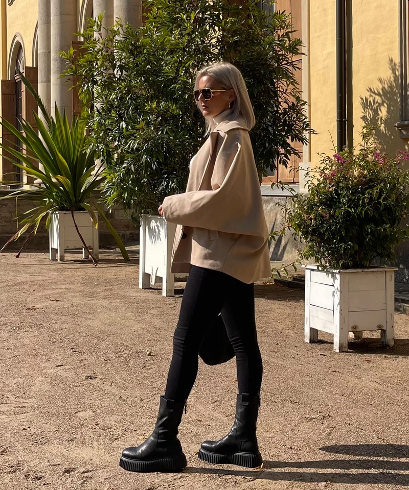 Oversize Jacke Joana Beige