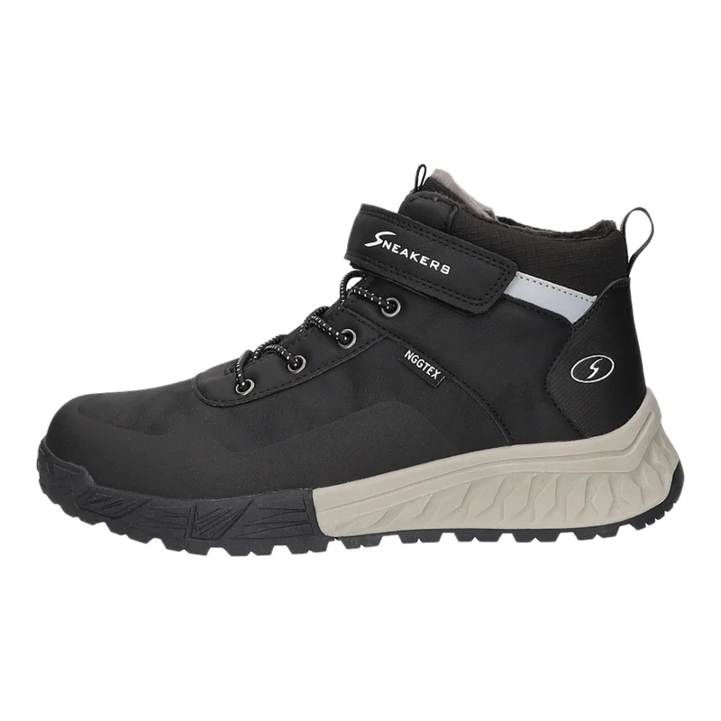 Sneakers Schlupf-/Klettstiefelette Warmfutter