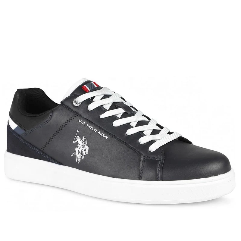 US POLO ASSN Rokko Lace Up Trainers - USPOL43001 / 330 390 - Navy