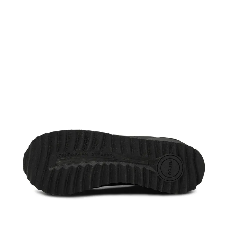Nora III Leather Plateau - Black