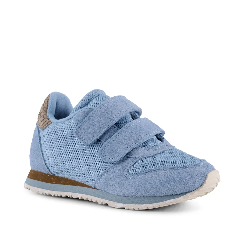 Ydun Suede Mesh Kids - Blue skies