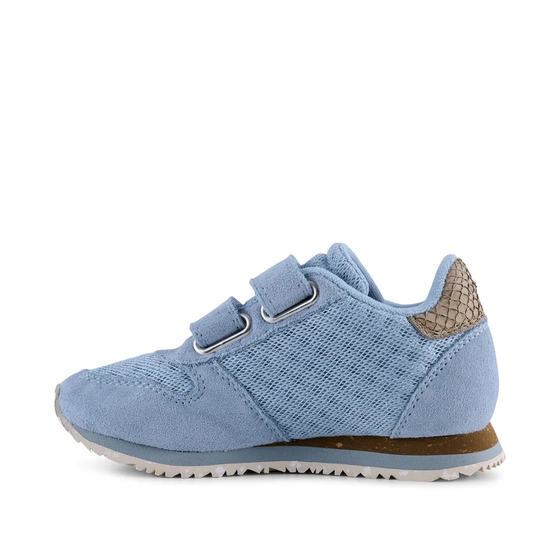 Ydun Suede Mesh Kids - Blue skies