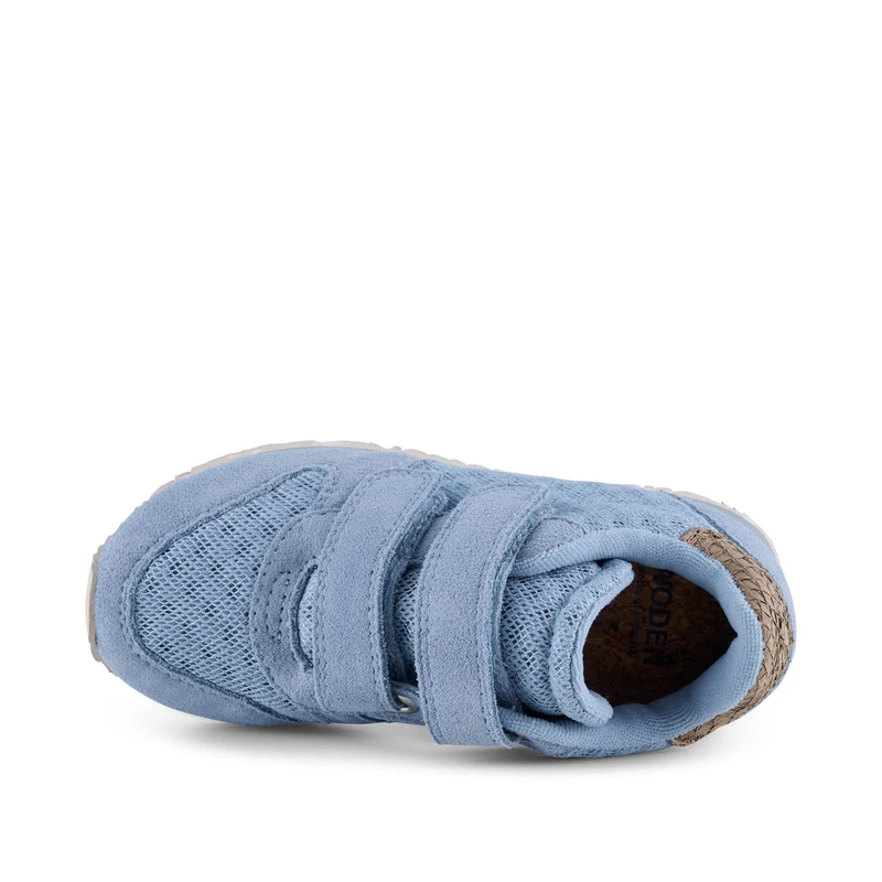 Ydun Suede Mesh Kids - Blue skies