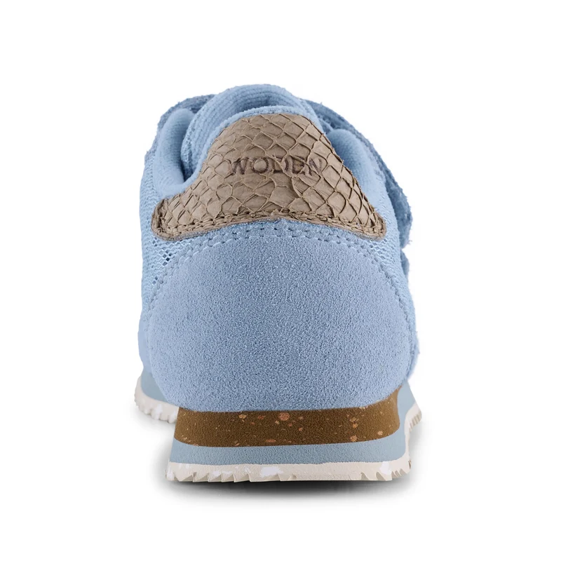 Ydun Suede Mesh Kids - Blue skies