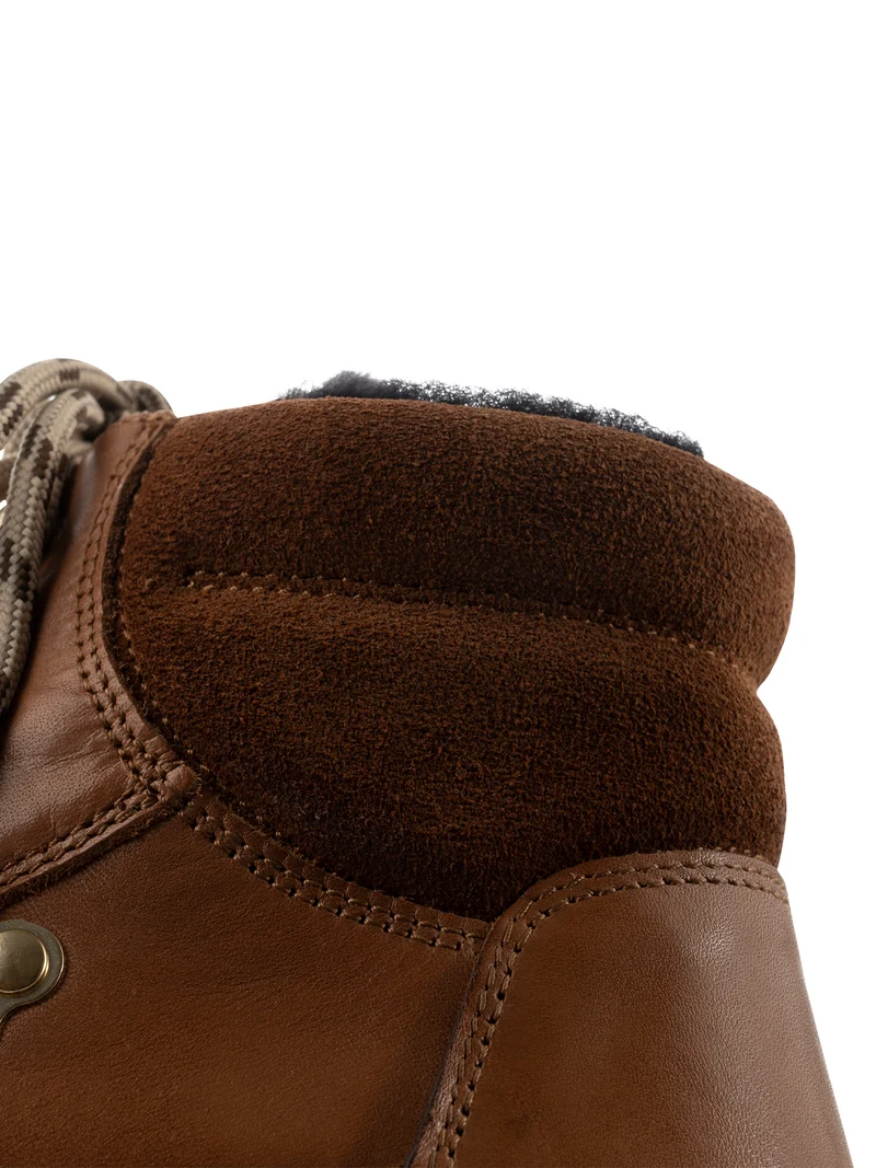 Iris Track Leather - Tan