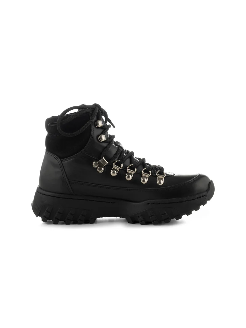 Iris Track Leather - Black