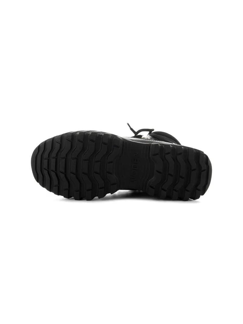 Iris Track Leather - Black