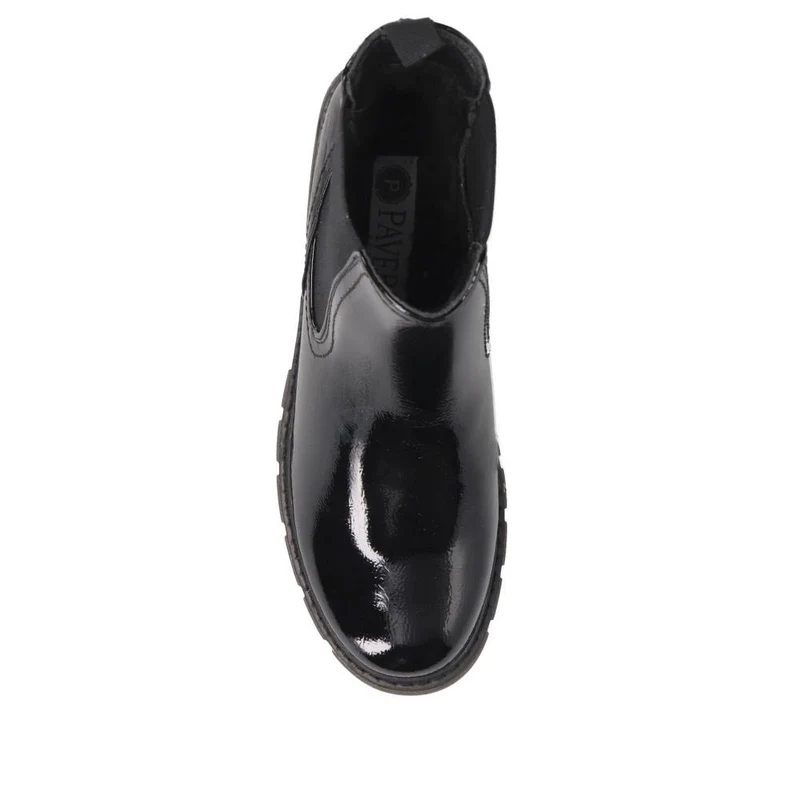 Slip-On Chelsea Boots - WBINS40139 / 326 112 - Black Patent