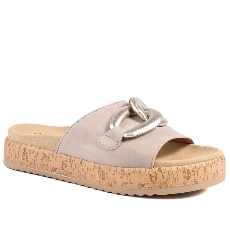 Gabor Leather Platform Sandals - GAB43004 / 328 670