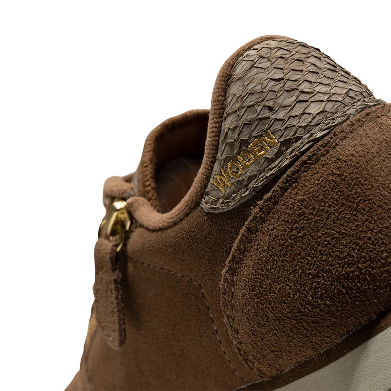 Ydun Suede Zipper - Latte