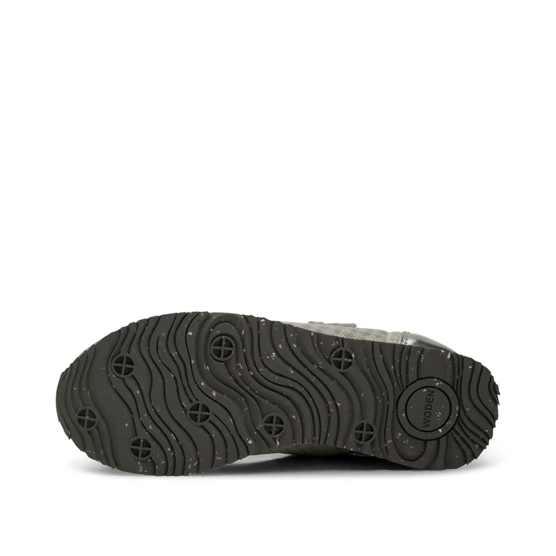 Ydun Metallic Zipper - Sea Fog Grey
