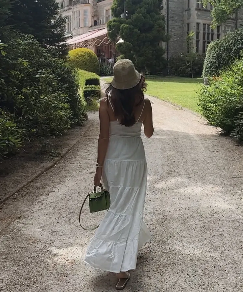 Kleid Elin Weiß