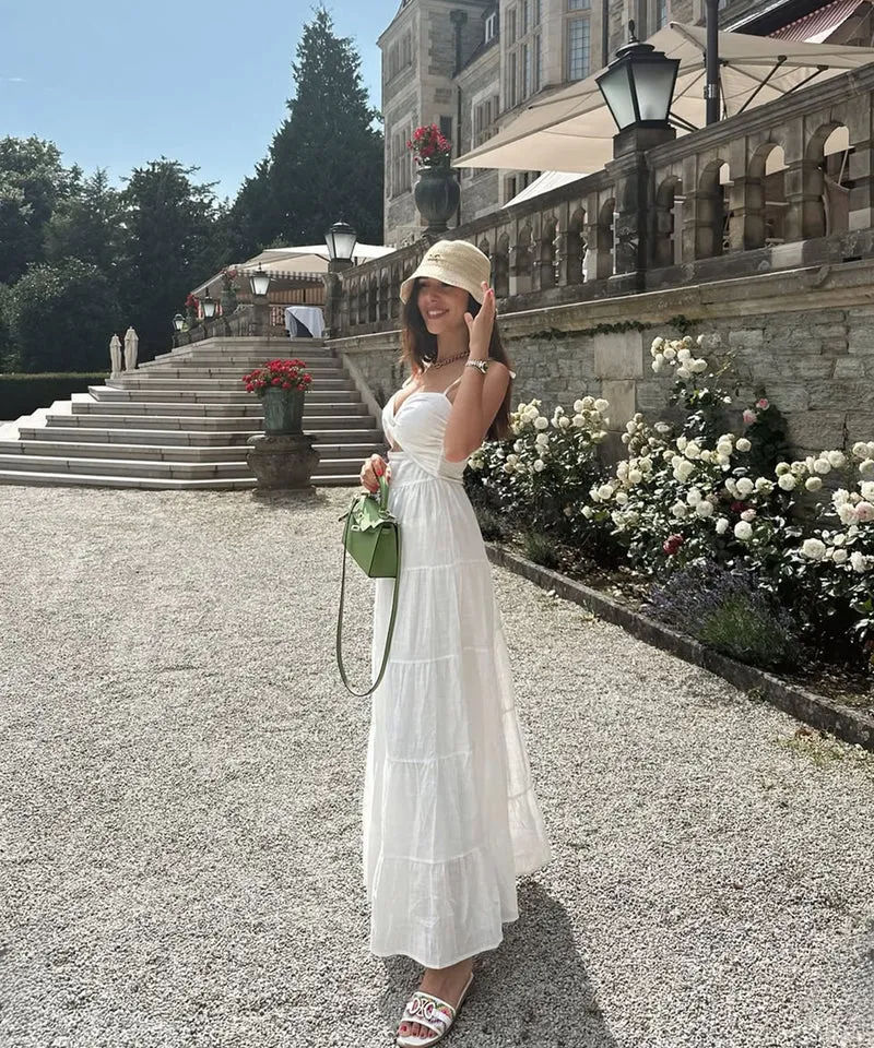 Kleid Elin Weiß