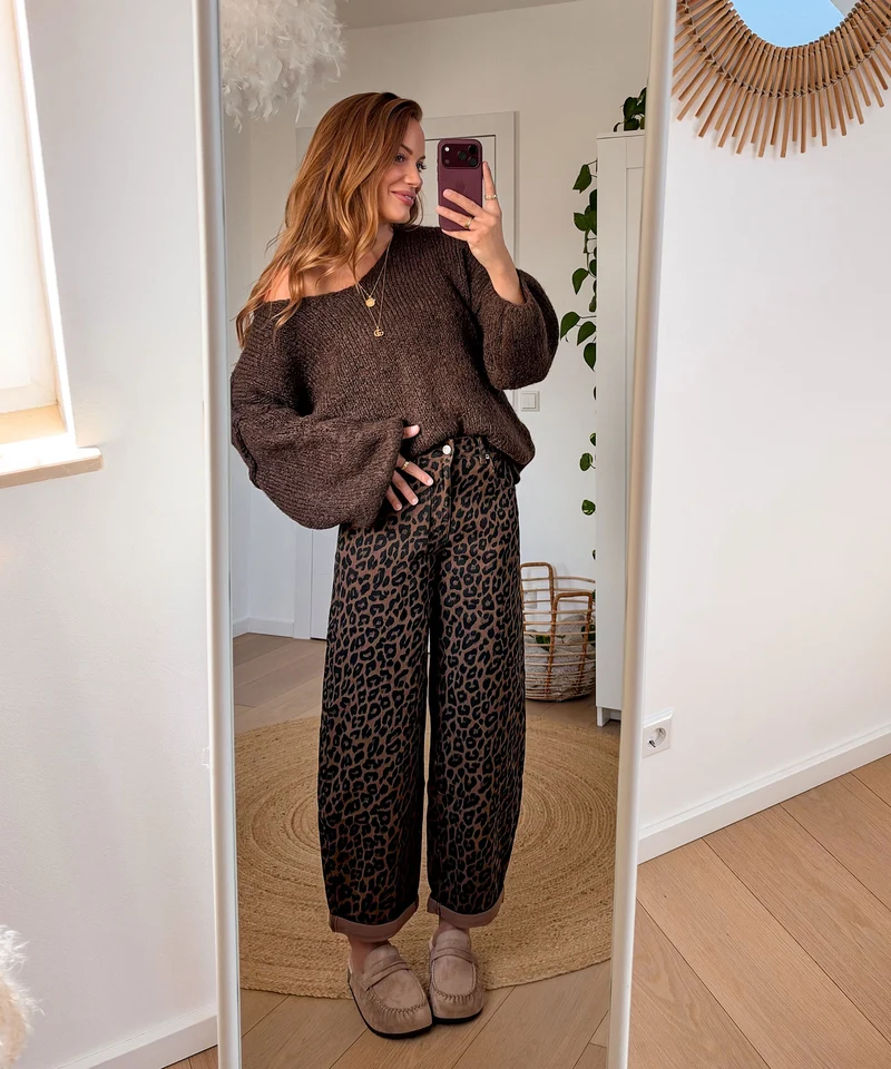 Pullover Cinderella Dunkelbraun