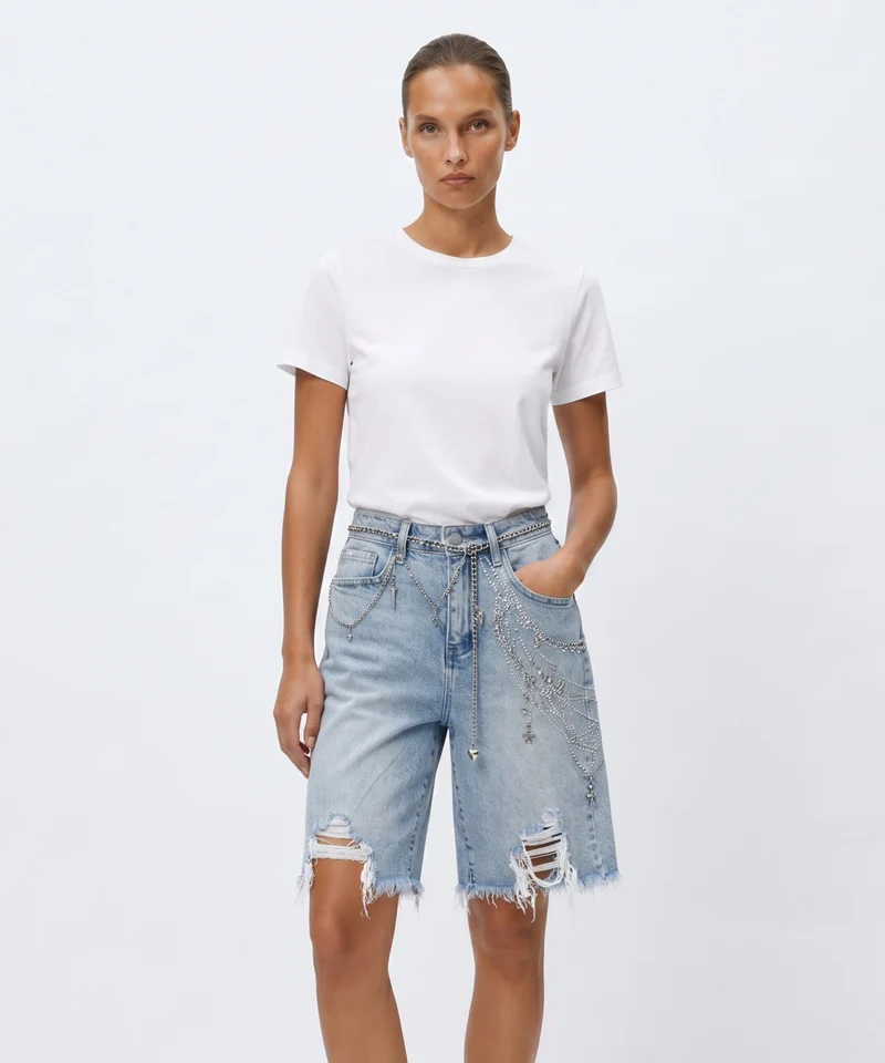 Bermuda Shorts Lusiana Blau